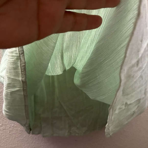 LuLu's Mint Green Lace Double Strap Mini Dress XS - Picture 6 of 12